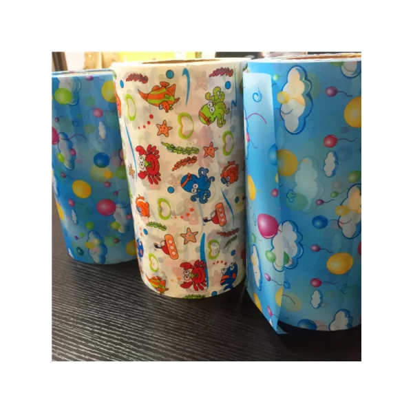 Pp Frontal Waist Picture Tape วัตถุดิบผ้าอ้อมผู้ใหญ่แบบใช้แล้วทิ้ง